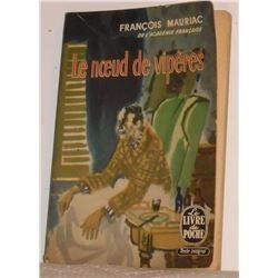 French pocket book Francois Mauriac   "Le noeud de viperes" - livre de poche par Francois Mauriac