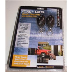 CA - 125 Basic Security Keyless Entry UNOPENED pack - Entree sans cle encore neuve