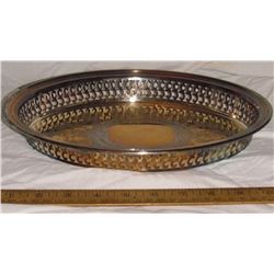 Metal tray - plateau en metal