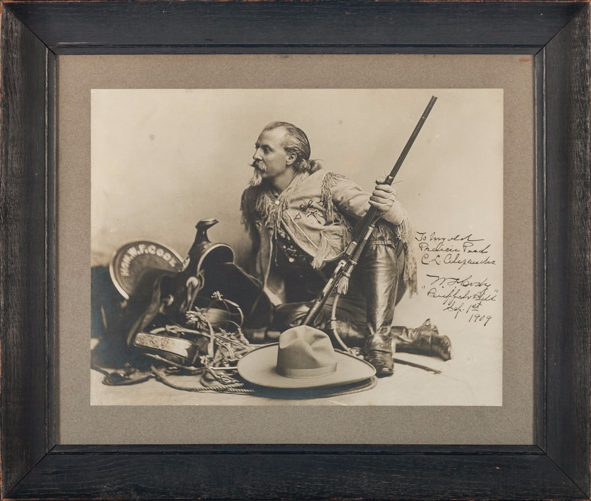 Signed William W.F. "Buffalo Bill" Cody Photograph