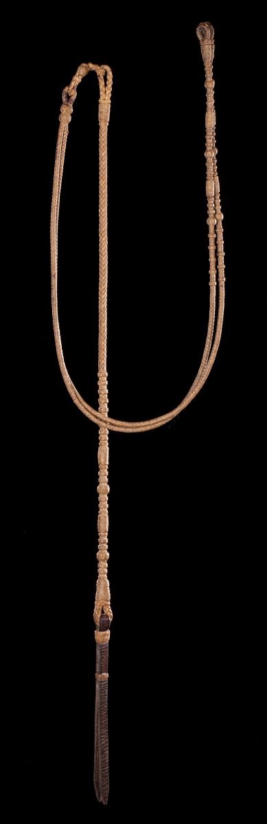 Luis B. Ortega Braided Rawhide Working Reins