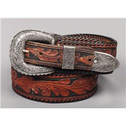 Eddy Hulbert Sterling Silver Belt Buckle