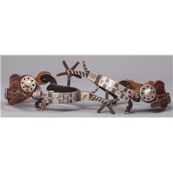 Large Prison Made Spurs