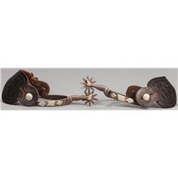 Robert McChesney "Arm & Hammer" Marked Spurs