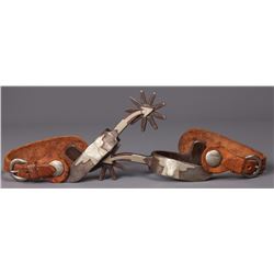 Crockett Inside Marked Steerhead Spurs