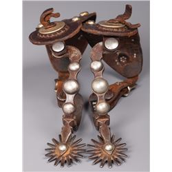 Fancy 3 Dot Early Iron Spurs