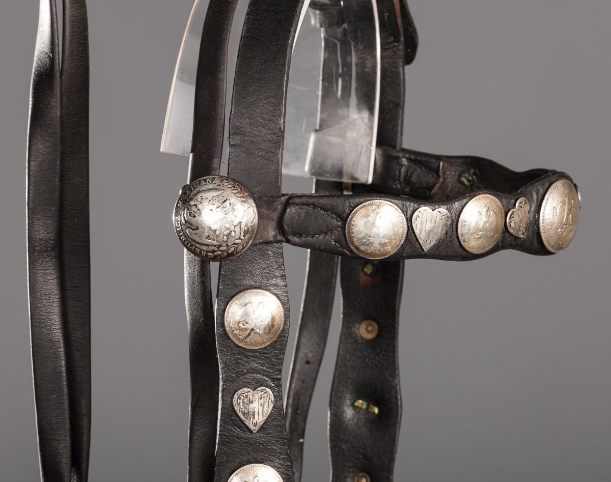Impressive California Eagle Bit on Bridle with Matching Breast Collar