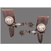 Image 1 : California Silver Inlaid Diamond Spurs