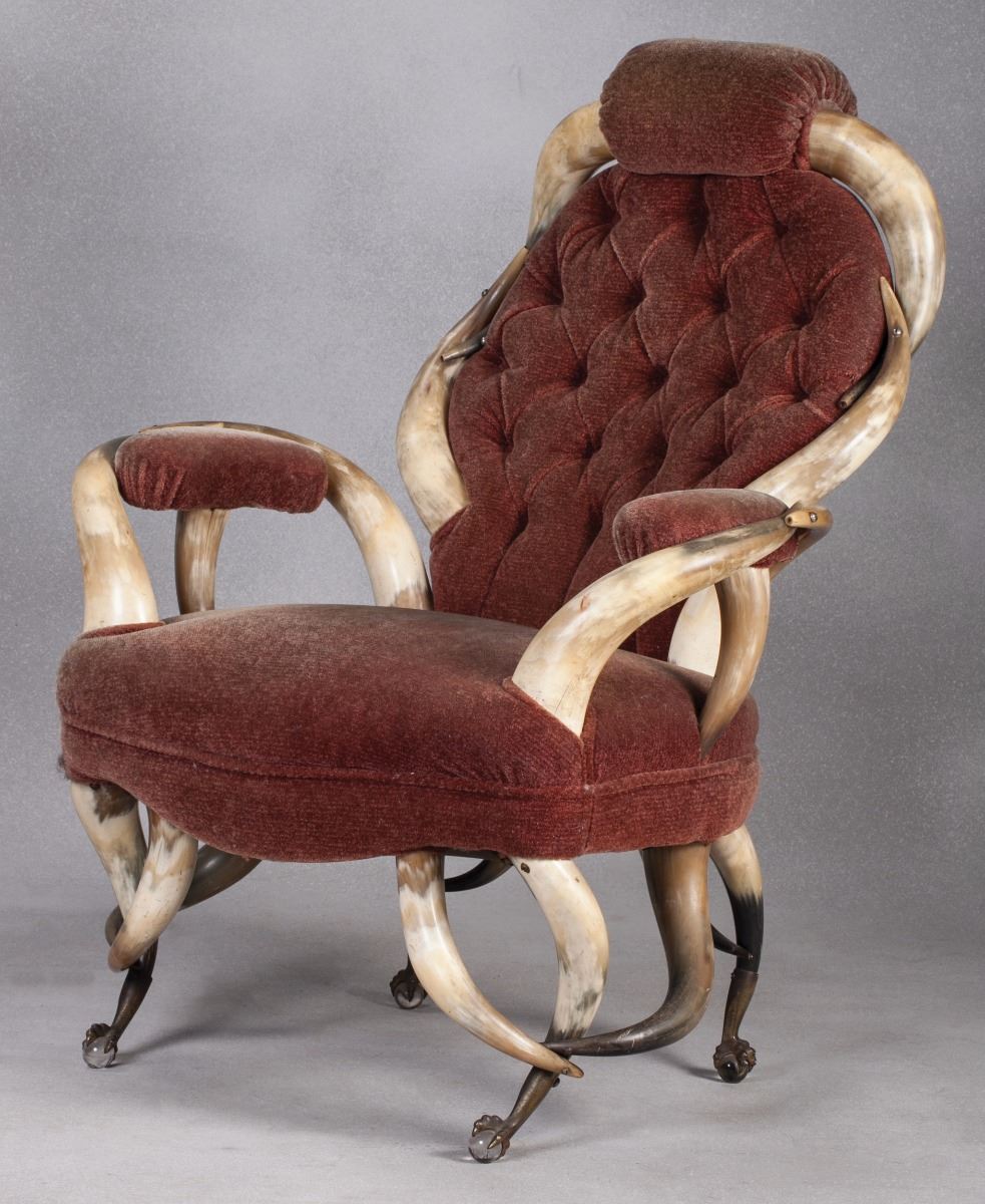 Victorian Horn Chair
