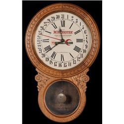 Winchester Store Advertising Clock