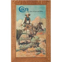 Colt "Tex and Patches" Lithograph