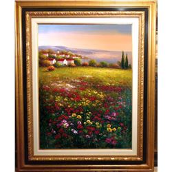 Floral Colorful Original Painting Dealer SALE Landscape Scenic Dealer Liquidation Great Value Popula