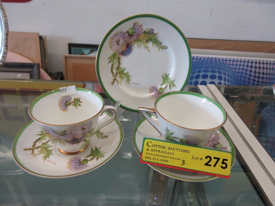 Royal Doulton "Glamis Thistle" china