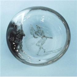 ART NOUVEAU - E. GALLE - A very good art glas...