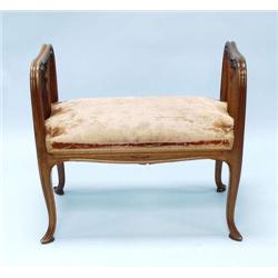 ART NOUVEAU - LOUIS MAJORELLE. A well carved...