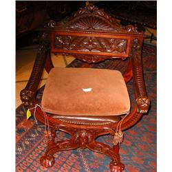 An unusual pair of antique French framed Sava...