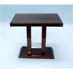 ART DECO - J. LELEU. A pair of French polishe...