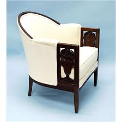 ART DECO - PAUL FOLLOT. A pair of fine French...