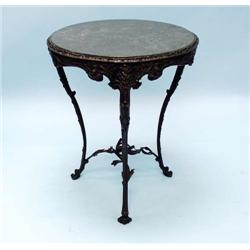 A French Louis XV. style bronze tripod table...