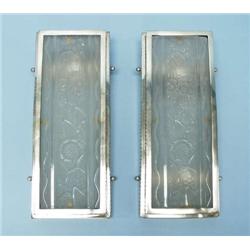 ART DECO - HETTIER & VINCENT. A pair of Frenc...