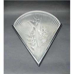 LALIQUE, FRANCE. An unusual frosted art glass...