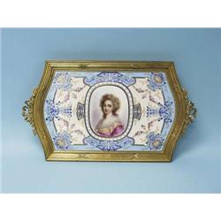 SEVRES, France - A rare 19th century bronze m...