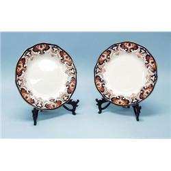 ROYAL CROWN DERBY - A set of 12 antique Engli...