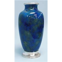 ART DECO - SEVRES, FRANCE. A fine faience vas...