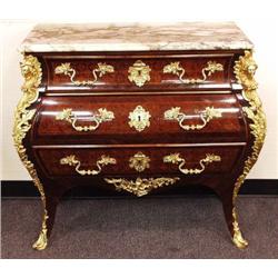 An important antique French Louis XV style pa...