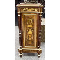 An unusual antique French gilt bronze mounted...