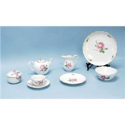 MEISSEN - An antique German porcelain breakfa...