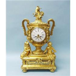 A very good Louis XV style gilt bronze mounte...