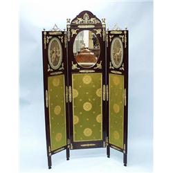 An unusual antique French Empire style three...