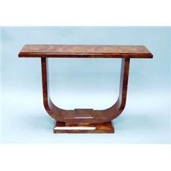 An early 20th century French burled fruitwood...