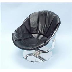 A pair of unusual 1950's Italian chromed meta...