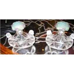 ART NOUVEAU - An unusual pair of early 20th c...