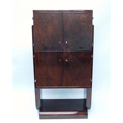 ART DECO - An unusual French macassar wood ba...