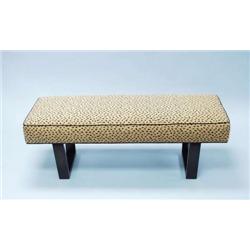 ART DECO - A rare French mahogany supported l...