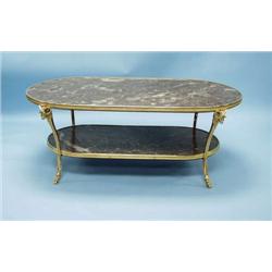 A very good French Empire style gilt bronze a...