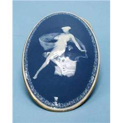 ART DECO - JOE DESCOMPS, LIMOGES. A fine pate...