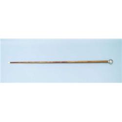 An Antique Russian fruitwood walking cane wit...