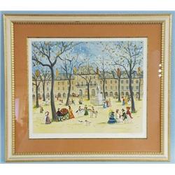 CLAUDE TABET (1924-1979) French school. "Plac...