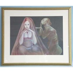 LEONORA FINI (1908-1996) Italian school. "Two...