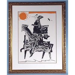 MAX PAPART (1911-1994) French school. A limit...