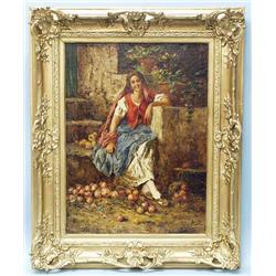 JOSE-JIMENES ARANDA (1837-1903) Spanish Schoo...