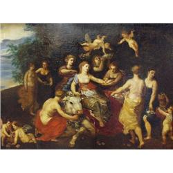 After PIETER VAN AVONT (1600-1632) Flemish sc...