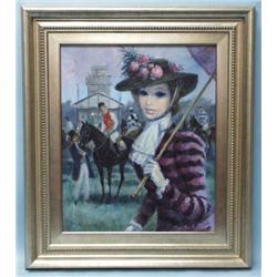 FRANCOIS BATET - 20th century French school....