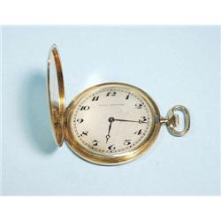 ART DECO - An ultra thin gents pocket watch i...