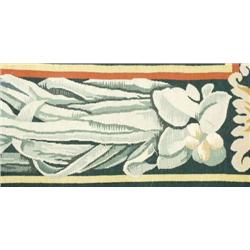 An Aubusson design wool carpet. Appx. size: 9...