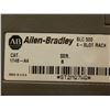 Image 2 : ALLEN BRADLEY 4 Slot Rack SLC 500 1 Input 1 Output 1746-A4 B, 1746-P1 A, 1746-1B16 C,1746-0B16 D